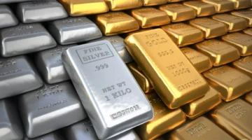 ارتفاع قياسي في أسعار الفضة مع استقرار الذهب على الثبات